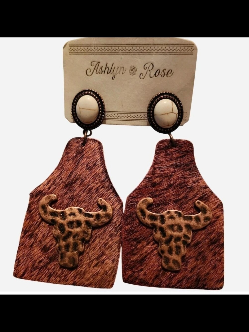 Ashlyn Rose "Take a Number Cowboy" earrings